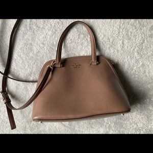 Tan Kate Spade Side purse